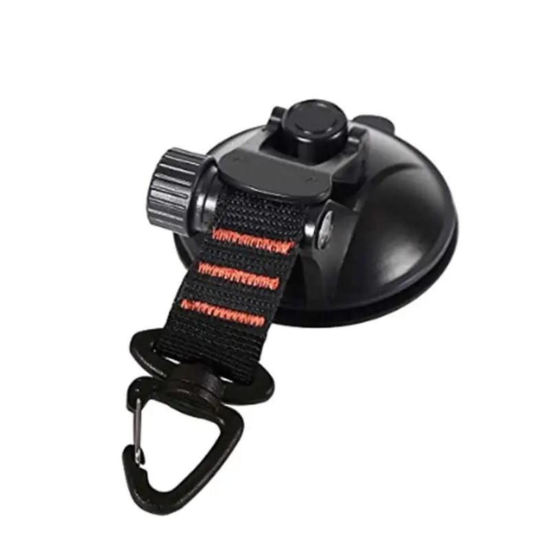 

Heavy Duty Suction Cup Tie Down Anchor With Securing Hooks PU Portable Camping Tarp Accessory For Long Travel Or Home Use