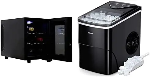 

Охладитель для 6 бутылок серии Urban WC06, термоэлектрический холодильник, 0,65 куб. Футов и 4 в 1, наслаждение вином с беспроводным электроприводом
