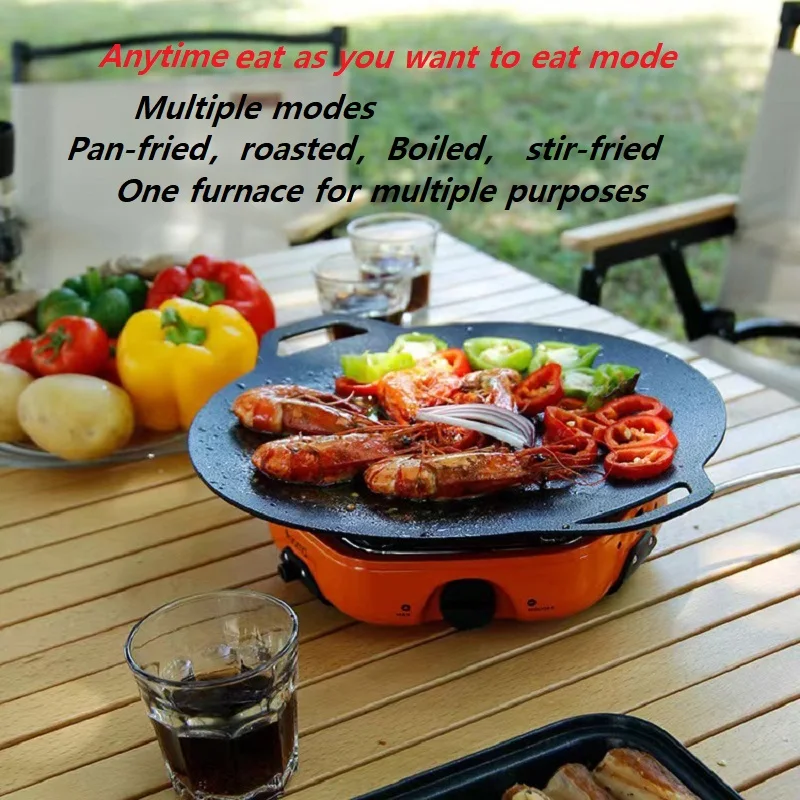 Уличная портативная Кассетная горелка 2500 Вт супер мощная газовая подходит для