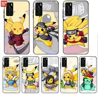 bandai dragon ball pikachu phone case for samsung a70 a01 a10 a11 a12 a20 s e a21 a30 s a31 a32 a40 a41 a42 a71 fundas shell