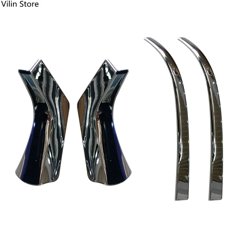 

Отделка для зеркала заднего вида автомобиля, украшение для зеркала заднего вида, полоски для Toyota Alphard Vellfire 30 2016-2019