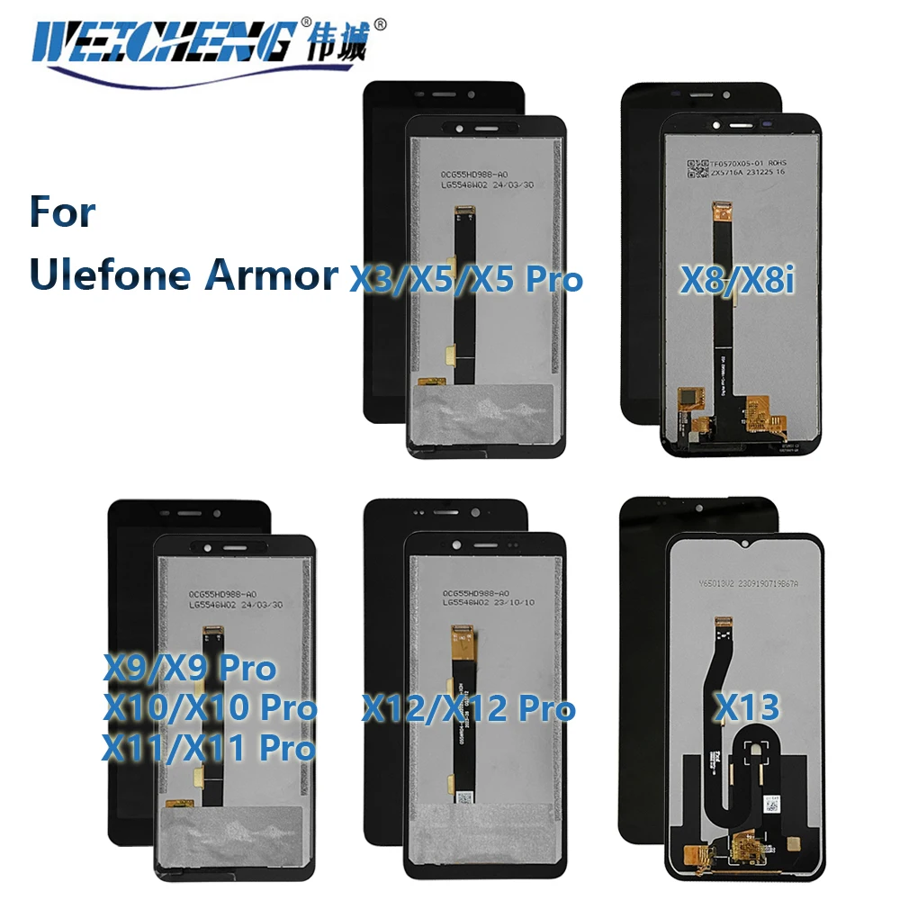 Фото Дисплейный модуль (LCD) с тачскрином для ULEFONE ARMOR X3, X8, X8i, X5, X13, X9, X10, X11, X12 Pro, X31 №2