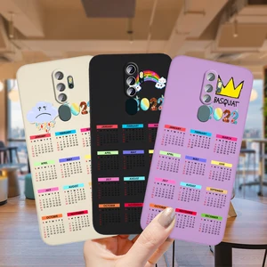 2022 Calendar For OPPO Find X3 X2 Lite Neo F19 F17 F15 F11 F9 Pro F7 F5
4G Liquid Silicone Soft Cover Phone Case Shockproof Capa 3.59 USD