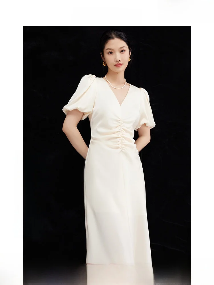 Mandyzhang импортированное тяжелое уксусное кислотное французское плиссированное