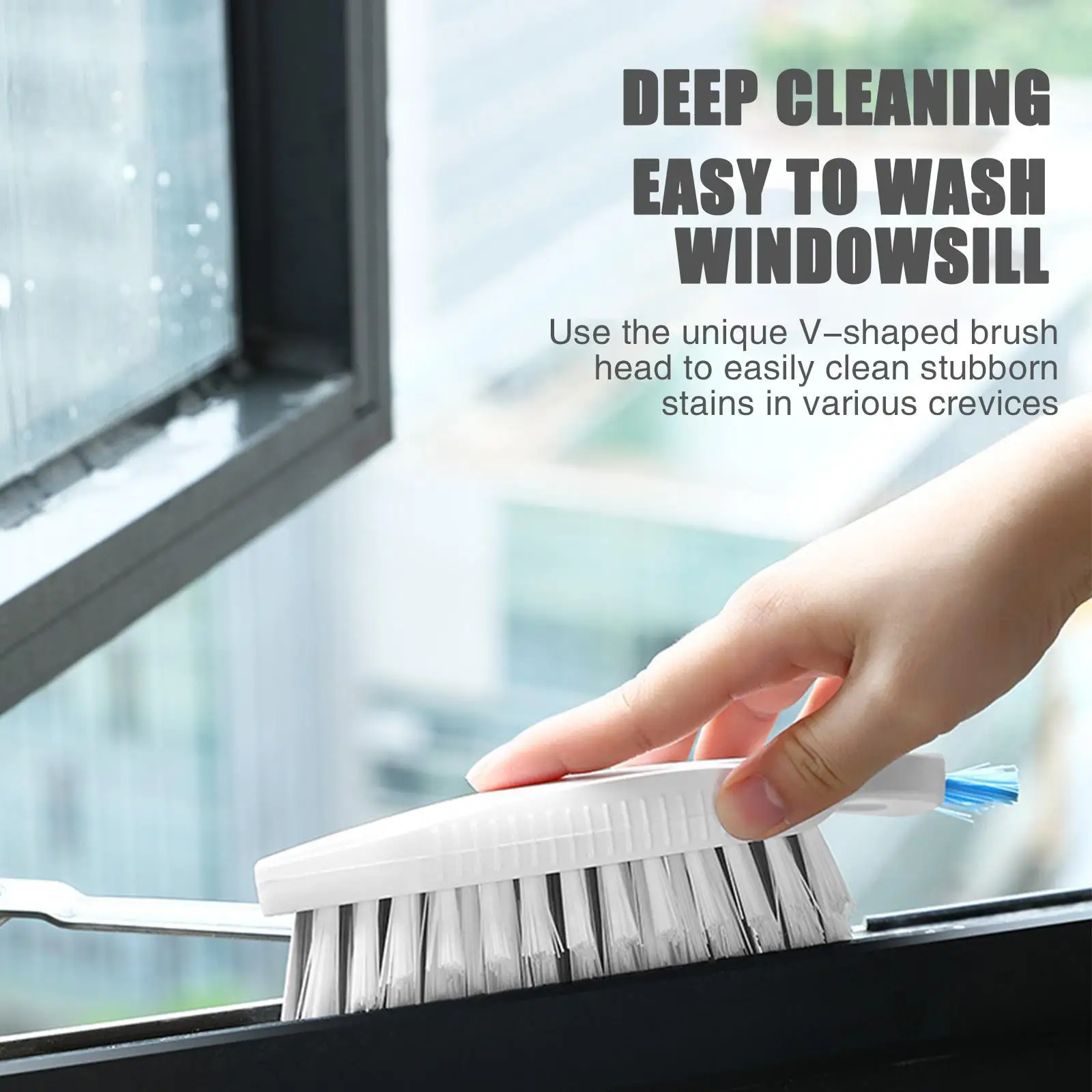 

Многофункциональная щетка для чистки плитки в ванной комнате