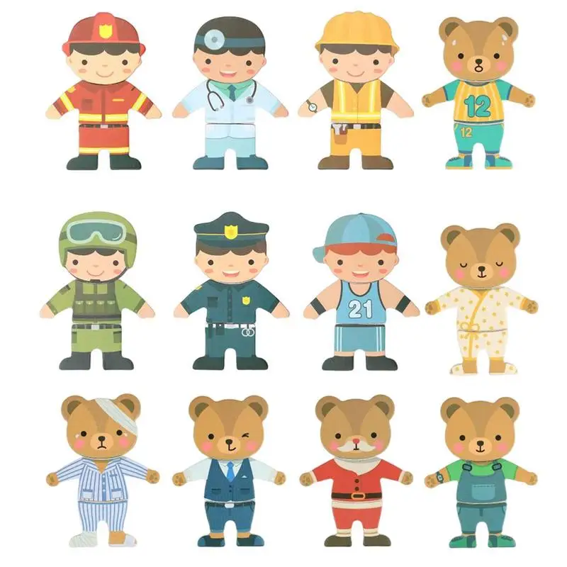 

Магнитная головоломка с животными, магнитная головоломка, игрушка, обучающие игрушки для рождества, дня рождения, весеннего фестиваля, пода...