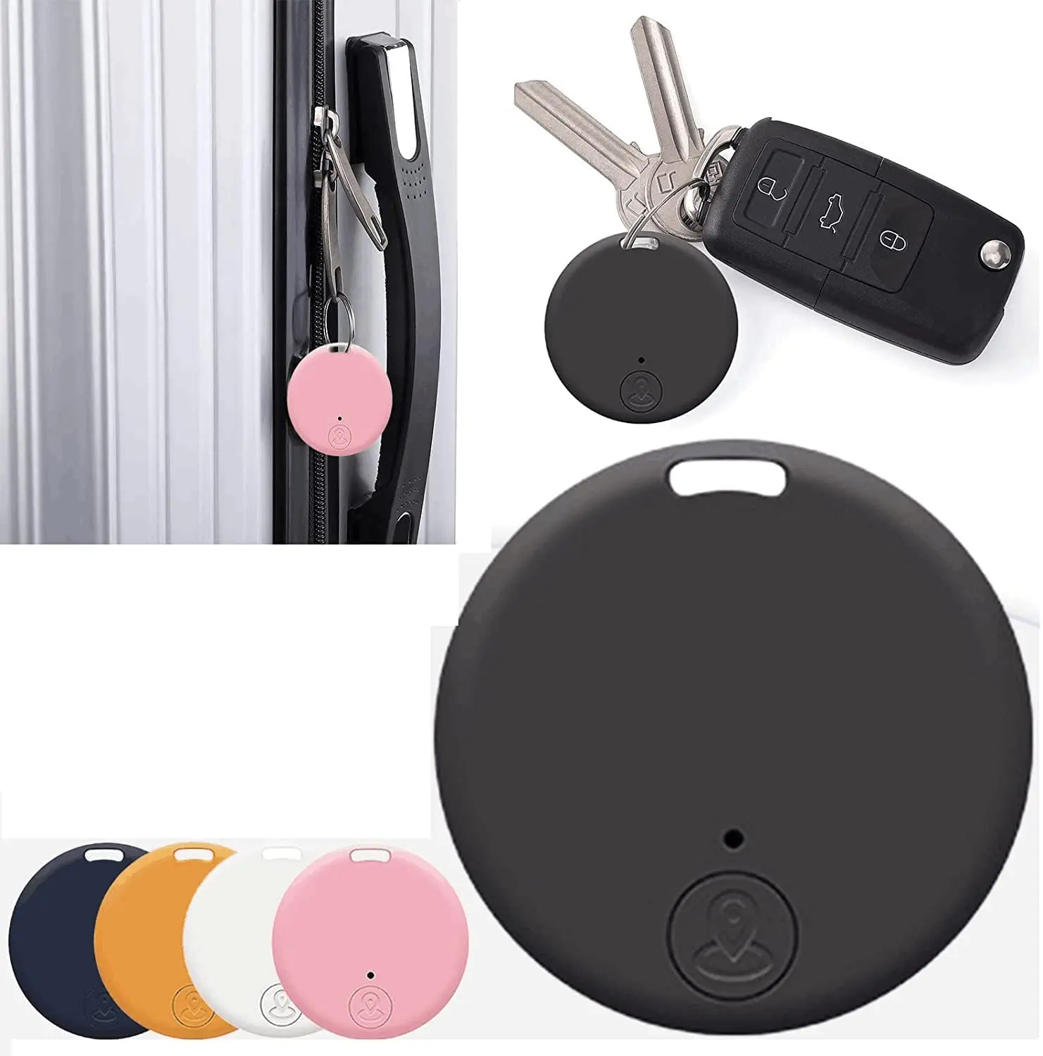 

Portable Pet GPS Tracking, Bluetooth 5.0 Mobile Key Tracking Smart Anti-loss Device, Pet GPS Locator Bluetooth Tracer