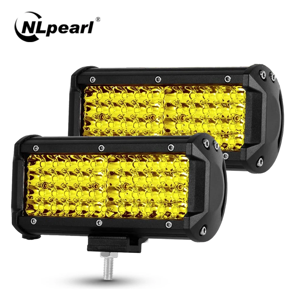 

Светодиодный светильник Nlpearl 72 Вт, 144 Вт, рабочий светильник, Точечный светильник, комбинированный светильник для автомобиля, грузовика, лод...