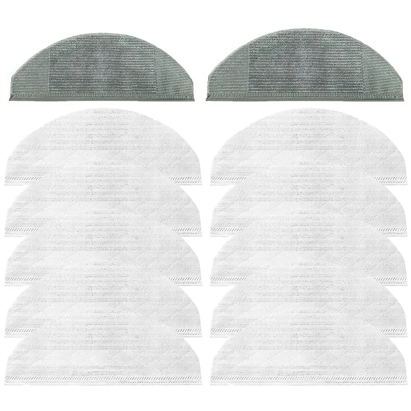 

HOT！-Microfiber Mop Pad And Disposable Mop Pad Replacement Accessories For Eufy Robovac X8 Hybrid Robotic Vacuum Cleaner