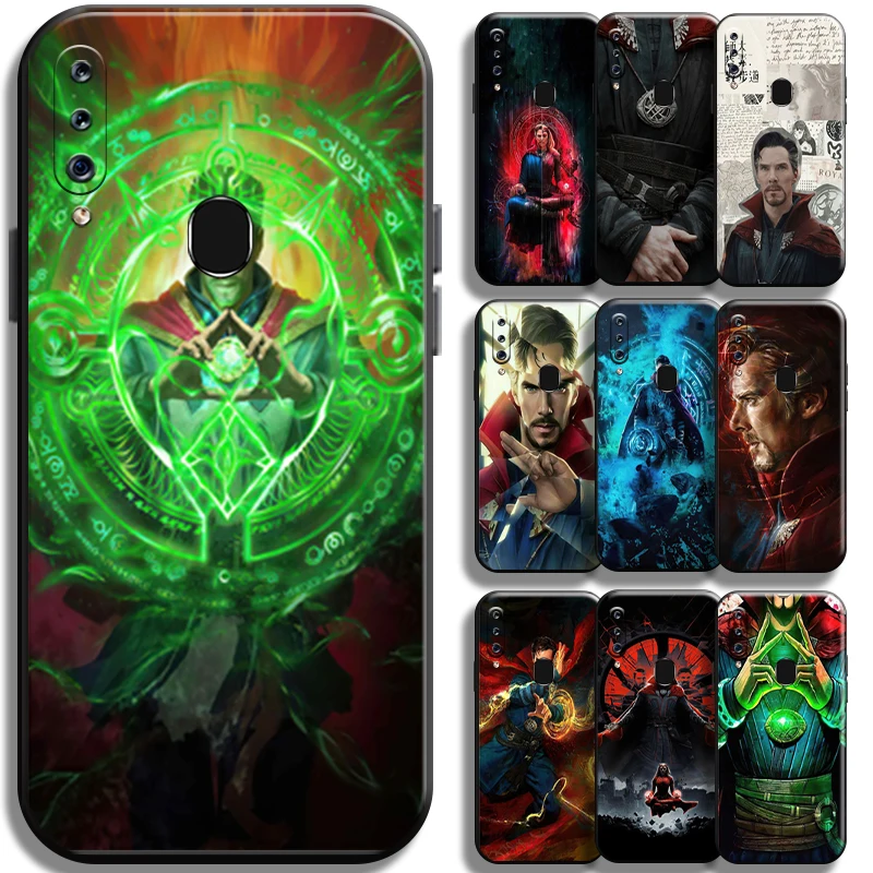 

Marvel Avengers Doctor Strange For Samsung Galaxy A60 Phone Case Liquid Silicon Black Back Coque Soft Cases Carcasa Shell