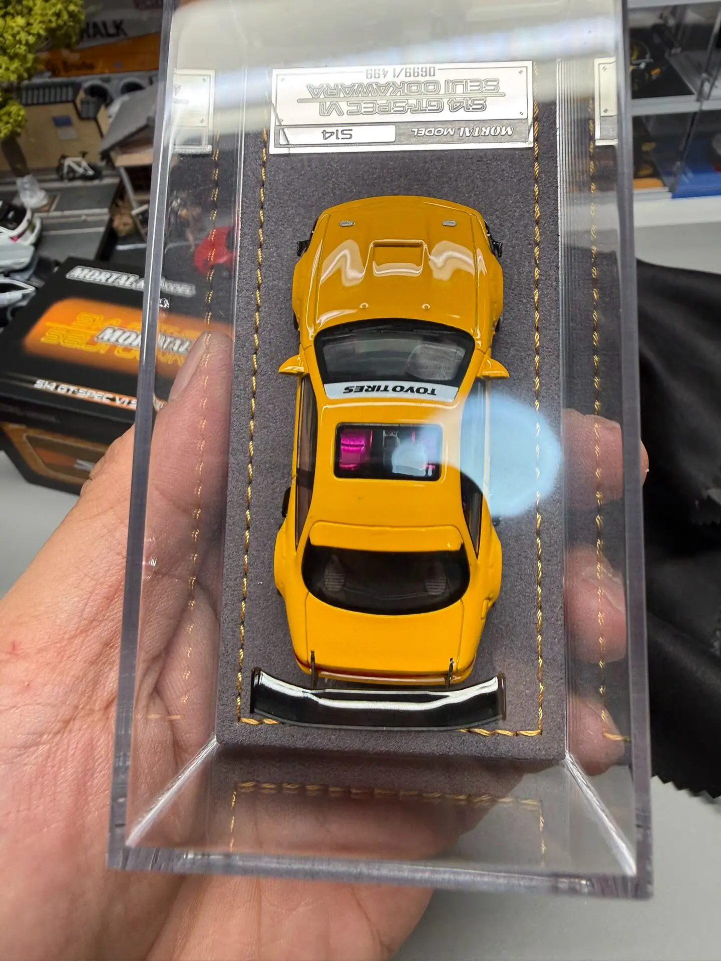 Фото Металлическая модель автомобиля Diecast MM в масштабе 1:64 S14 GT-SPEC V1 SEIJI OOKAWARA №4