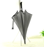 luxury umbrella outdoor large windproof adult umbrella uv protection long handle black paraguas grande rain gear
