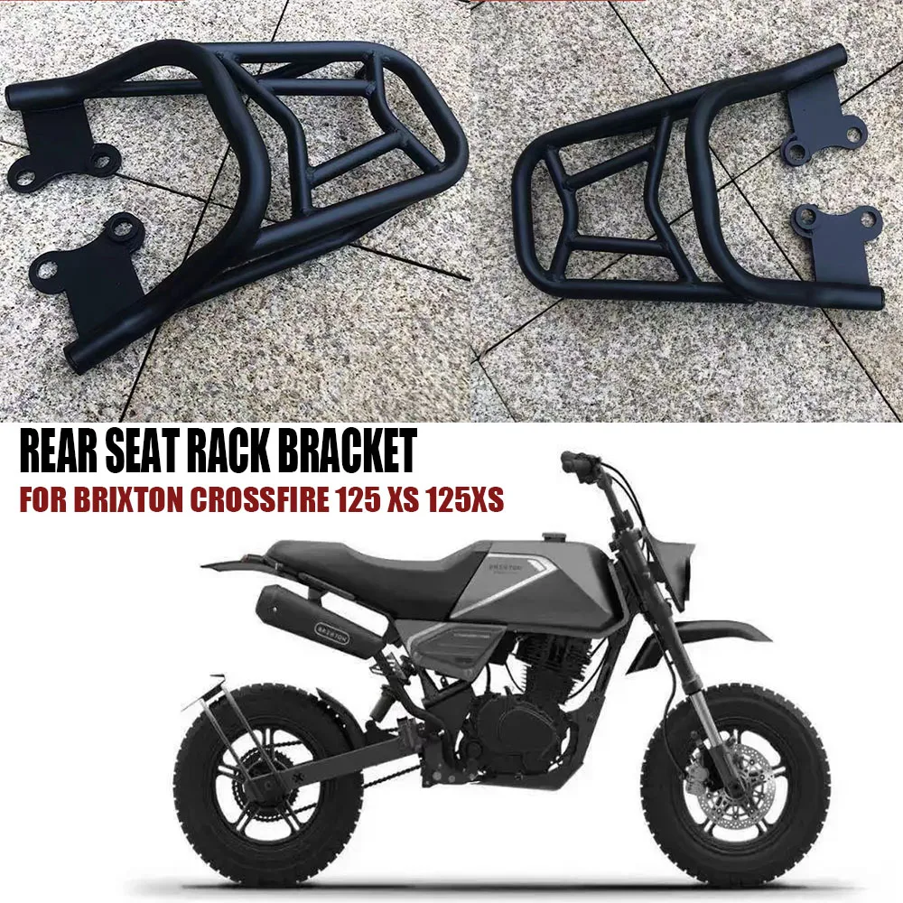 

Rear Seat Rack Bracket Luggage Carrier Cargo Shelf Holder Support For Brixton Crossfire 125 XS 125XS Motorcycle Accessories
