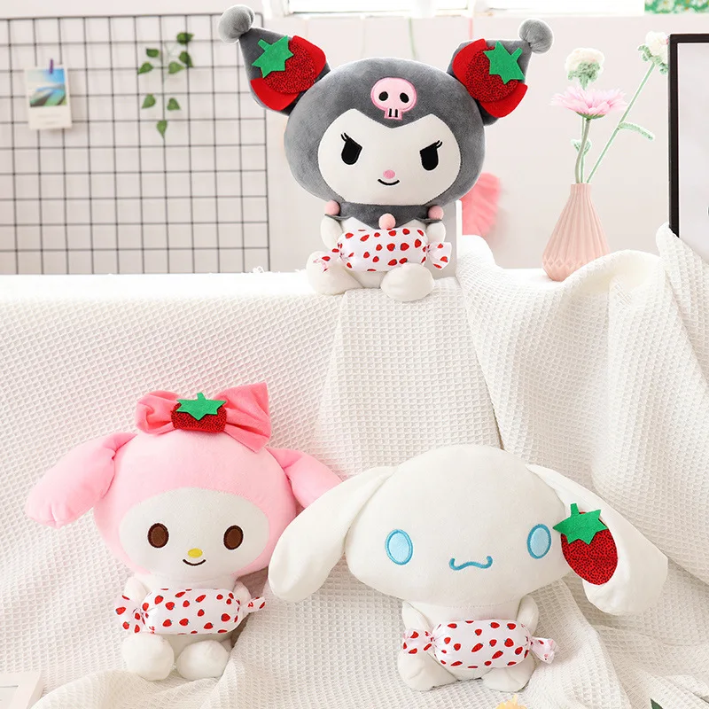 

35 см 45 см кавайные плюшевые игрушки Sanrio My Melody kuromicamoll Плюшевые игрушки мультфильм аниме сахарная страна куклы милый Декор для комнаты подаро...