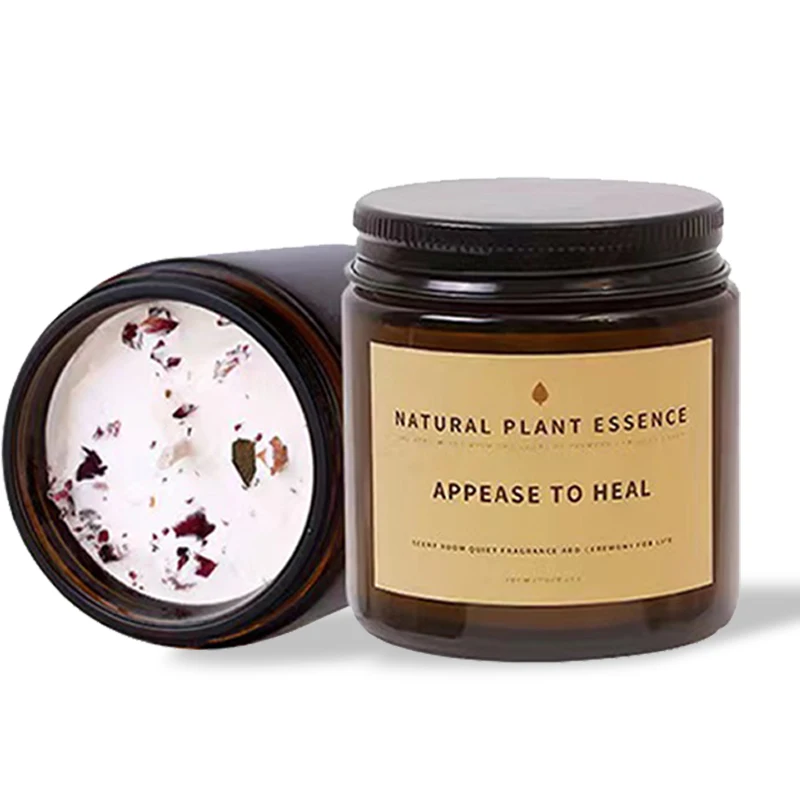 

Fascinatiz Smokeless Scented Candle with Flower Inside - Versatile Bathroom and Home Decor for Aromatherapy and Room Decoration