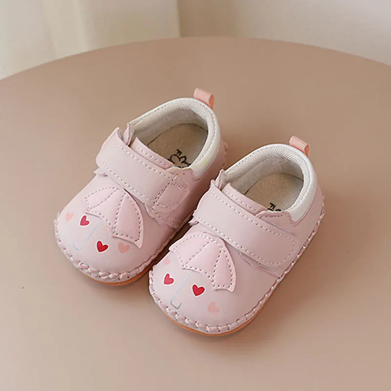 

Autumn New Baby Shoes Soft Sole Girls' Cute Casual Shoes Soft and Comfortable Sports Shoes 2 Colors Baby Casual Walking Shoes