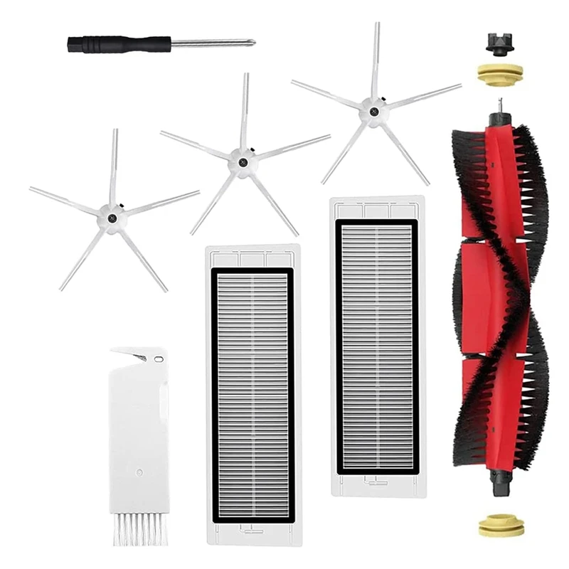

Replacement Parts Roller Brush Side Brushes HEPA Filter For Roborock S50 S51 Robot Vacuum Cleaner Accessories