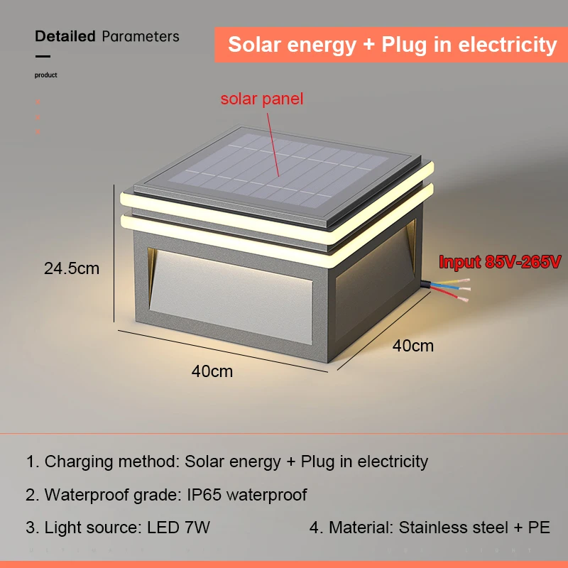 

BANMENG Солнечные фонари, молочно-белый, нержавеющая сталь