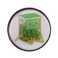 adventure time games mixed with aquarium jewelry giffashionable creative cartoon brooch lovely enamel badge clothing accessories