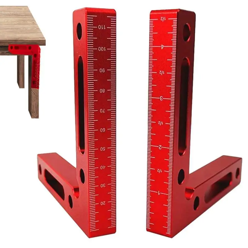 

Зажимные квадратные Угловые инструменты для деревообработки из алюминиевого сплава 2 шт зажимные квадраты для коробки ящиков фоторамки