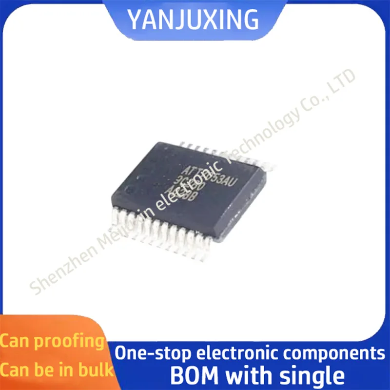 5 шт./лот ATT7053BU ATT7053AU ATT7053 SSOP24 однофазный многофункциональный измерительный чип IC в наличии