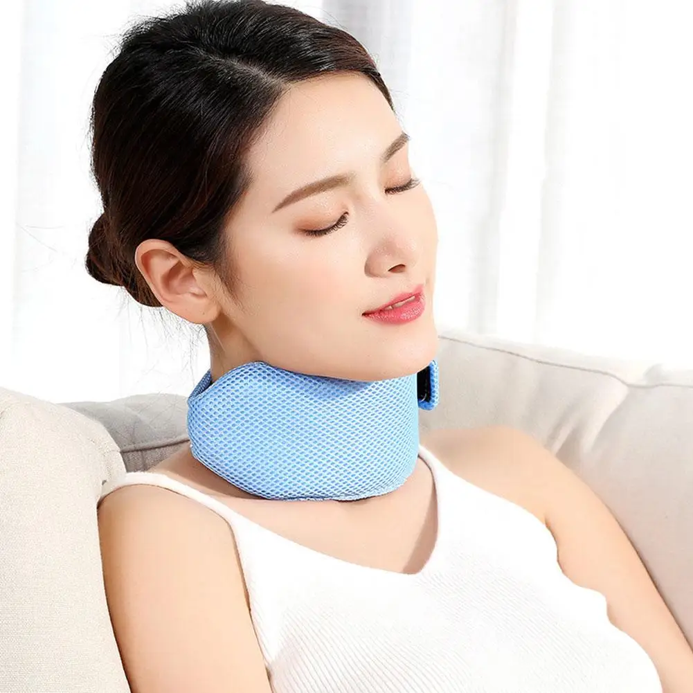 Регулируемый бандаж на шею для мужчин и женщин защита от храпа апноэ забота о сне