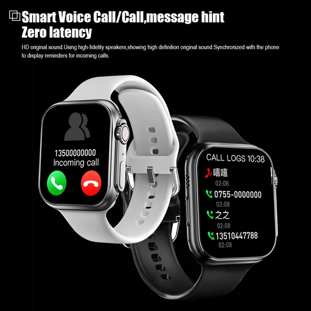 Serie 8 Ultra Smart Watch Bluetooth Call cardiofrequenzimetro IP68 impermeabile NFC Sport uomo donna orologio 8 Ultra SmartWatch 2