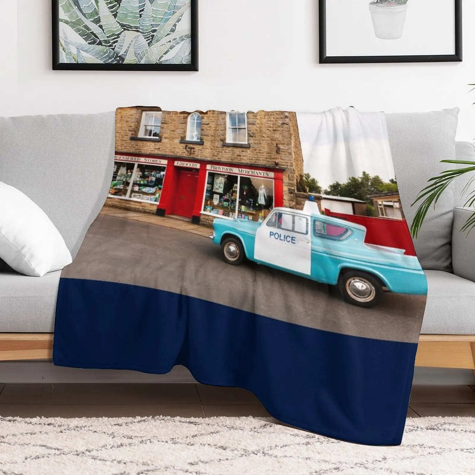 Heartbeat Ford Anglia Panda полицейское автомобильное одеяло одеяла украшения для диванов
