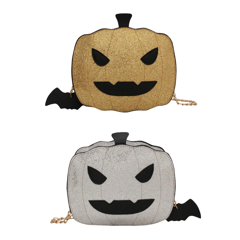 

2023 New Women's Halloween Pumpkin Shaped Beach Tote Summer Crossbody Bag Vacation Casual Handbag Shoulder Bags for Girls