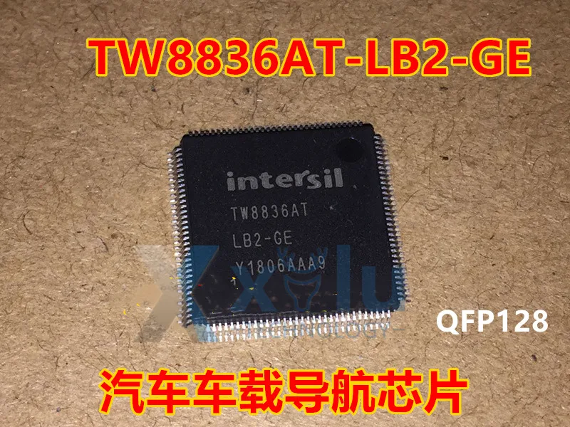 

TW8836AT-LB2-GE packaged LQFP-128 LCD video processor