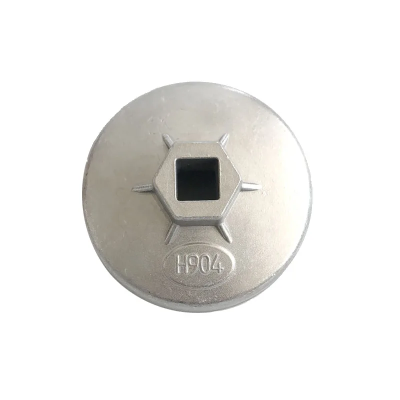 

Aluminum 1/2 Square Drive 79mm 15 Flutes End Cap Oil Filter Wrench Auto Socket Remover Tool 904 For Kia Honda Ford