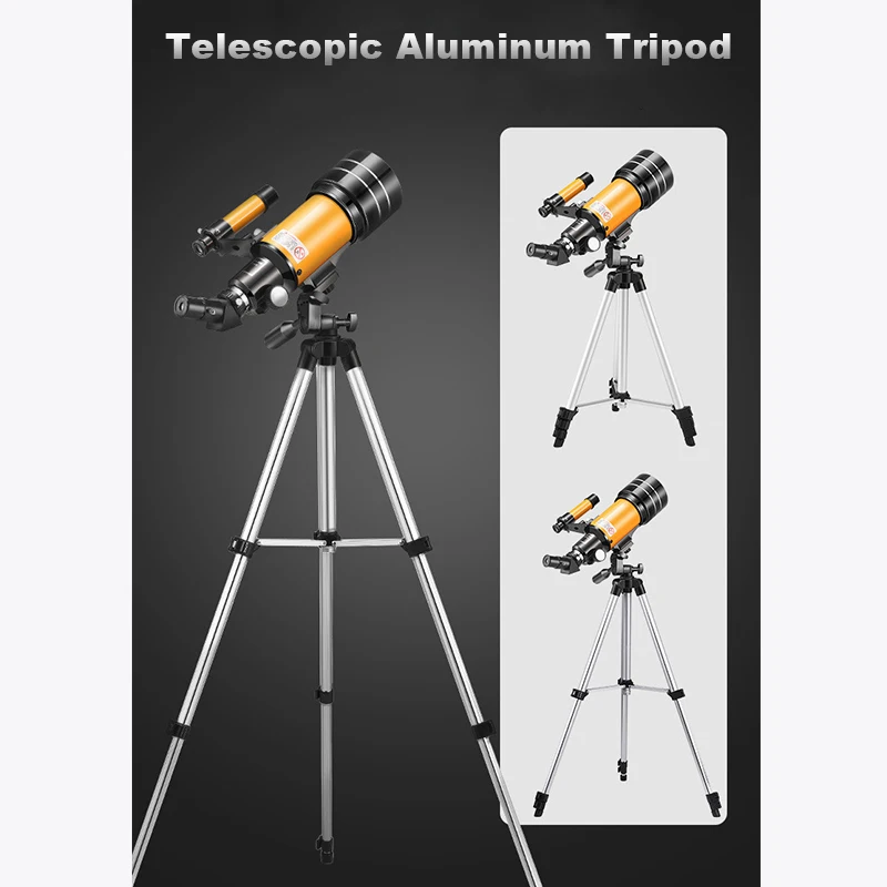 150 X Powerful Astronomical Telescope Zoom HD High-Power Portable Tripod Night Vision Deep Space Star View Moon Universe