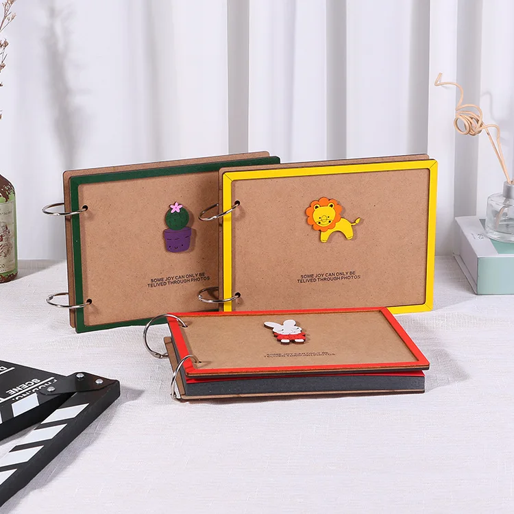 

Children's Growth Manual Self-adhesive 6-inch 3-inch Photo Album Family Diy Storage Book Photo Album Sticker Album Book