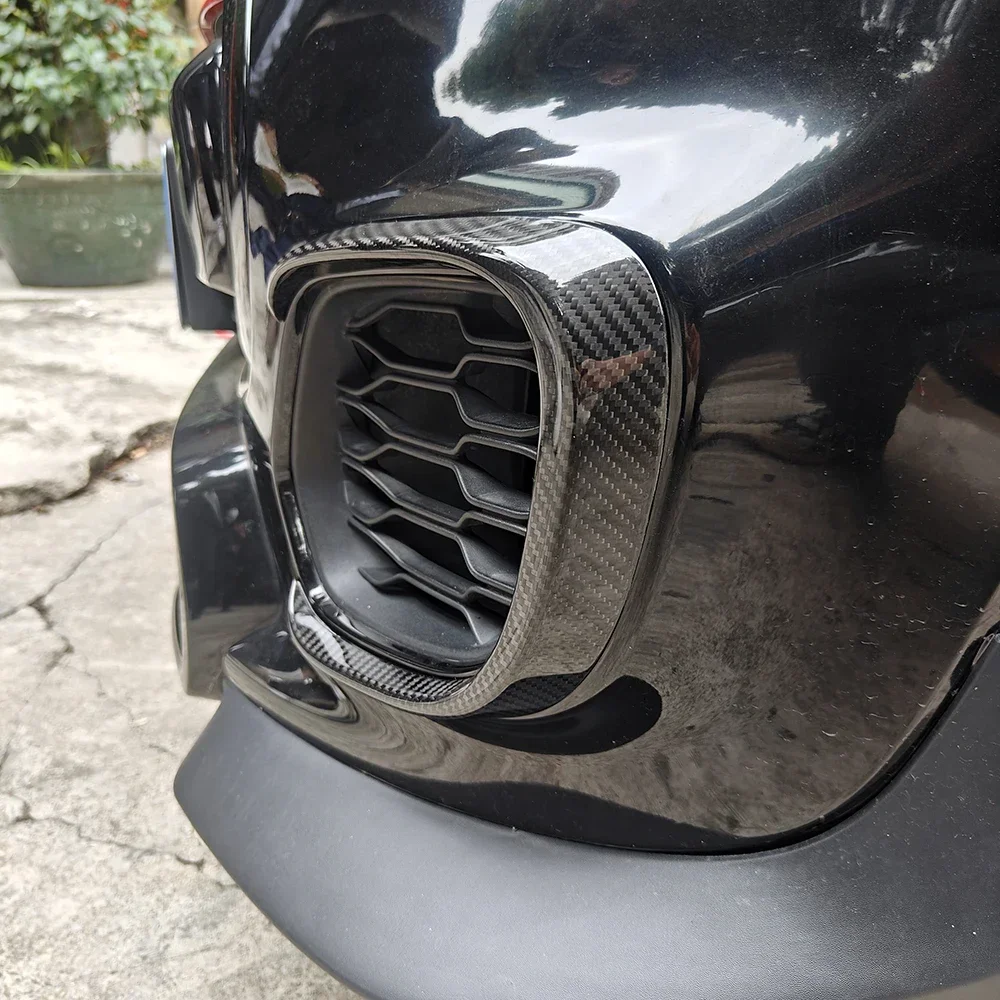 Для Mini Cooper JCW F55 F56 F57 2014-2021 2 шт. стильная наклейка на автомобильный передний бампер