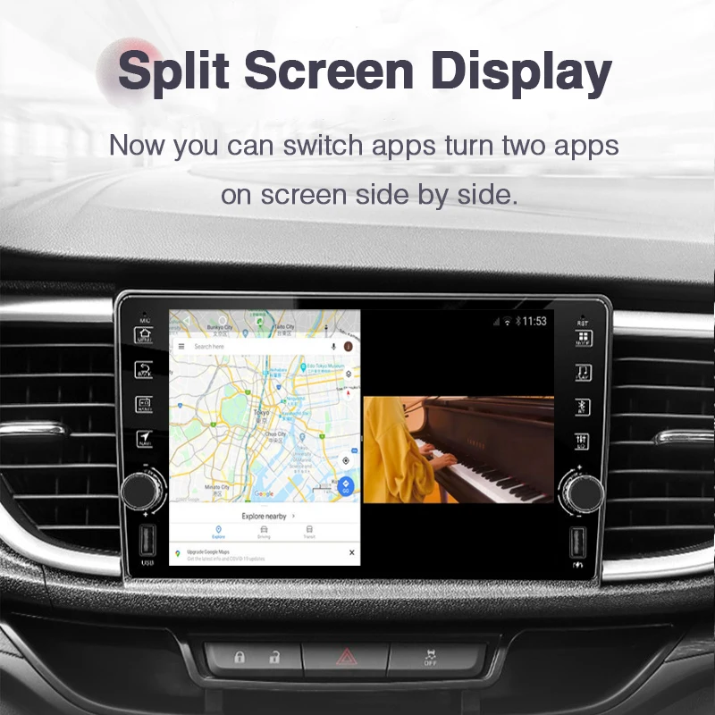 Универсальный автомобильный DVD-плеер Carplay 2din Android 11 для toyota COROLLA Hilux VIOS CROWN модель