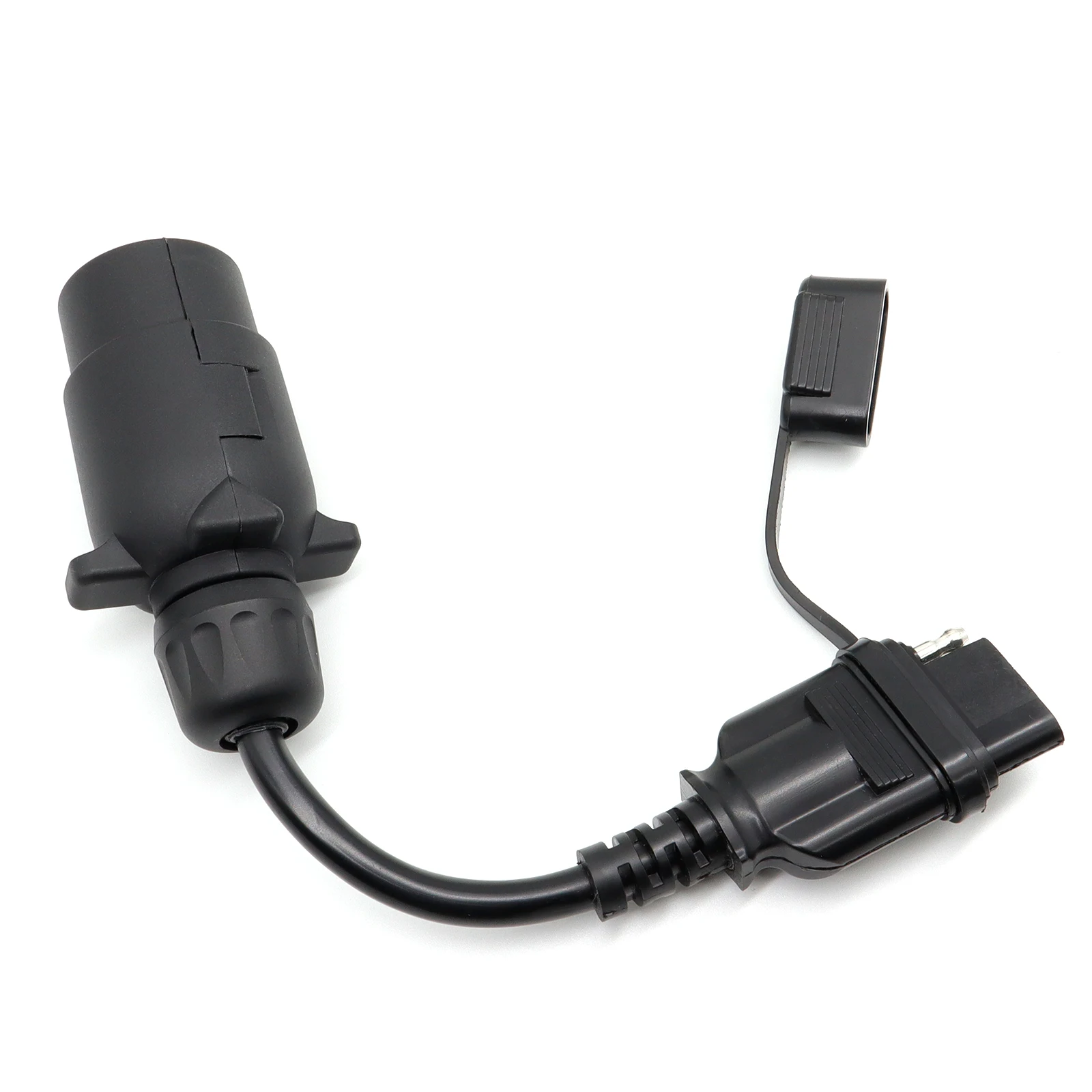 Адаптер для прицепа стандарта ЕС-США Круглый адаптер с 7 контактами на 4 контакта