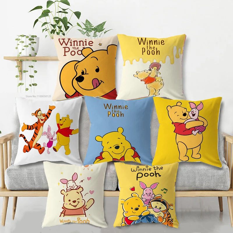 

Disney Pillowcase Cushion Cover Children Baby Girl Boy Couple Pillow Cover Decorative Pillows Case Living Room 40x40cm