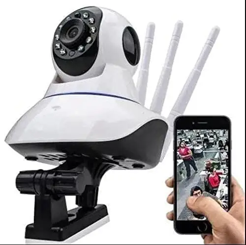 

Camera Robo 3 Antenas Wifi 360º 720p Sistema /yyp2p