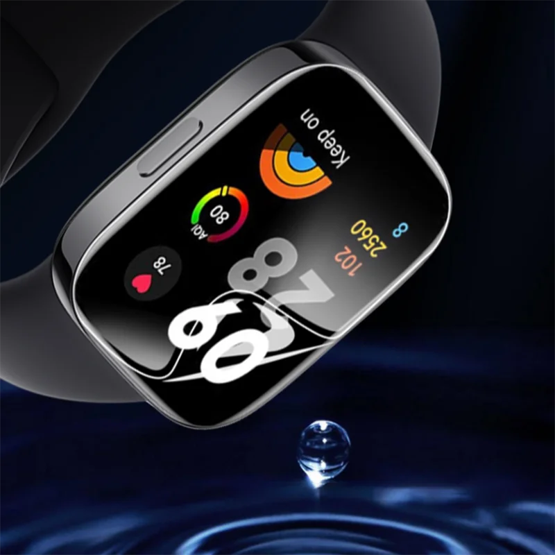 Фото Мягкая прозрачная защитная пленка из ТПУ для Xiaomi Redmi Watch 3/Mi Watch Lite 2, 5 шт., защитная крышка для смарт-часов POCO, аксессуары для смарт-часов №4