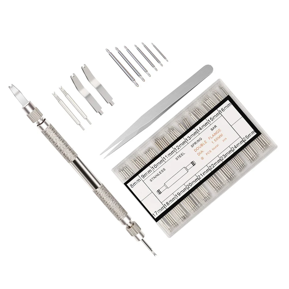 114 Pcs Watch Band Removing Tool Watch Repair Kit E Tool Strap Electronic Repair Tool Set