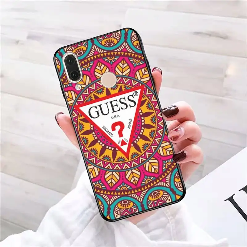 Брендовый цветной чехол для телефона в стиле бохо с изображением мандалы и