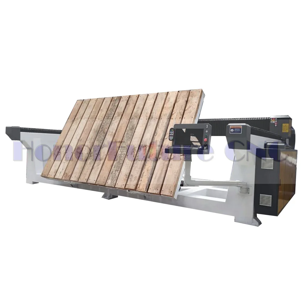 4-осевая новая мостовая пила для гранита с камерой резки кварцевого мрамора и