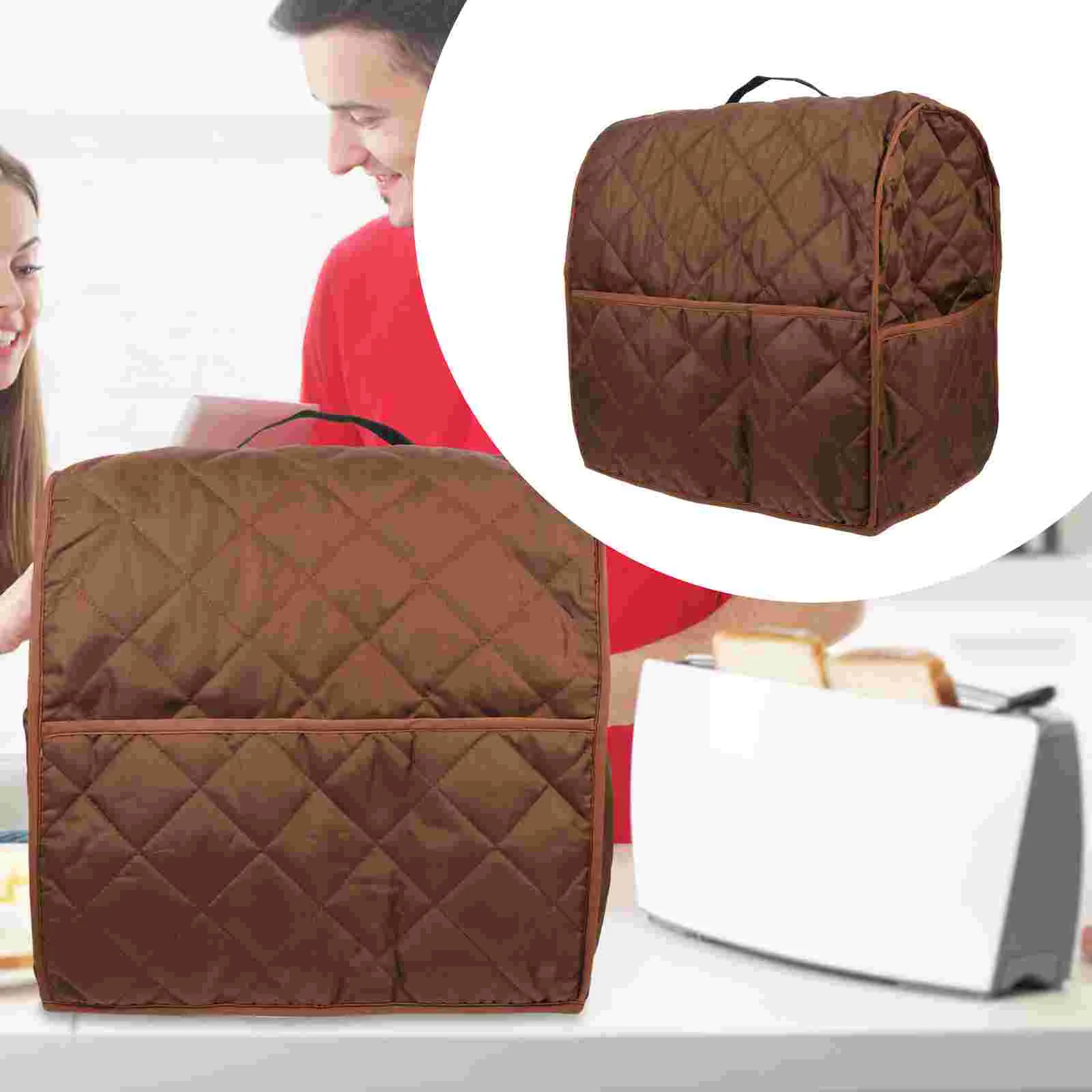 

Bag Stainless Steel Toaster Oven Slice Wear-resistant Toaster Protector Anti-scratch Bread Maker Cover for Home Toaster Kitchen