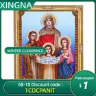 Алмазная живопись сделай сам, вышивка крестиком, религия, кристалл, Алмазная мозаика, подарок, настоящая религиозная Алмазная вышивка стразы 30*40 см