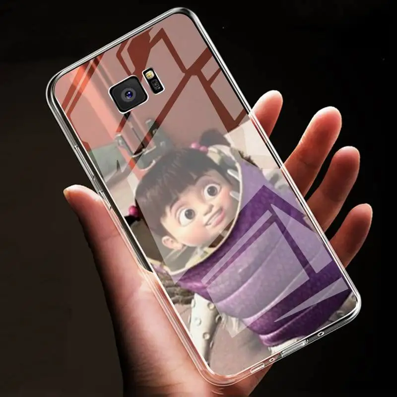 

Girl From Monsters Inc Phone Case Transparent Case For Samsung A10 12 30 31 40 51 52 70 71 30s 21s S20 21 Plus