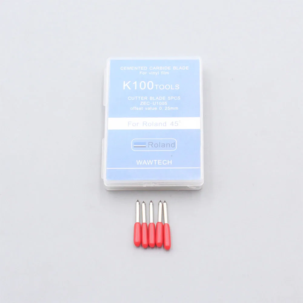 5 шт. лезвие ножа для резки 45 градусов ZEC-U1005 Roland XC-540 SP-300V VP-540 VS-640 BN-20 LEJ-640 SC-500 VS-540