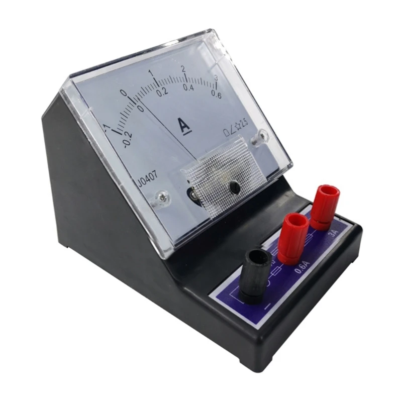 

Galvanometer DC Analog Dial Panel Analog Ampere Meter for Students Labs School Class Measuring Instrument Ampere Sensor