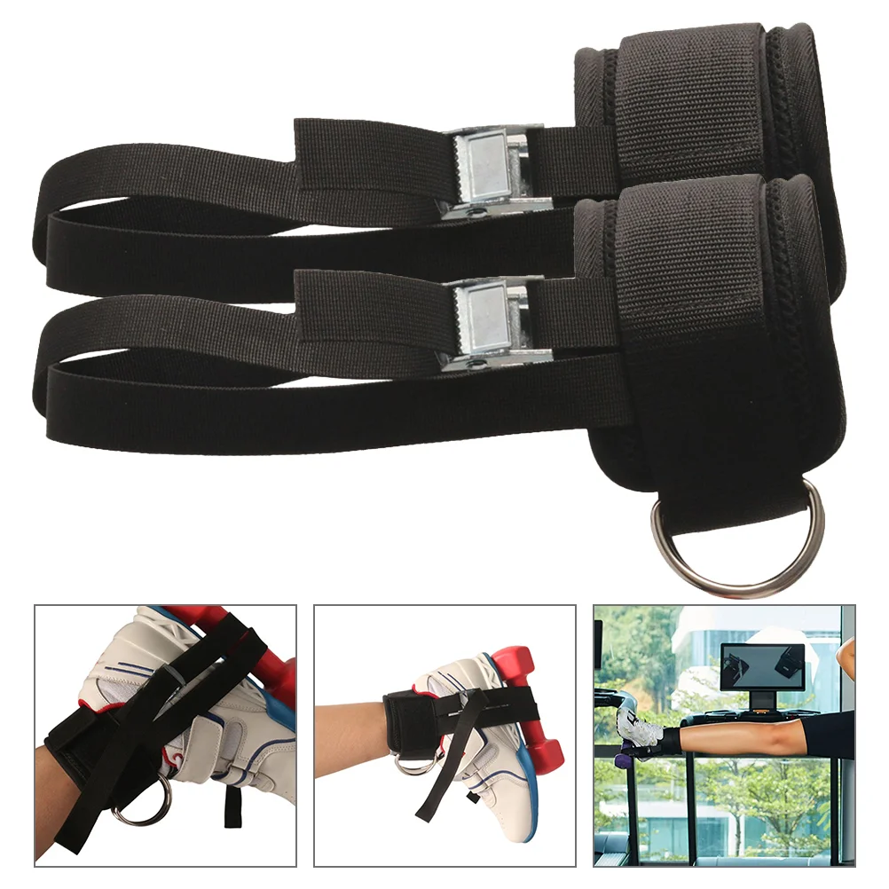 2 Pcs Ankle Weight Attachment Ankle Wrap Straps Dumbbell Ankle Strap Ankle Support Gym Ankle Cuff Ankle Straps