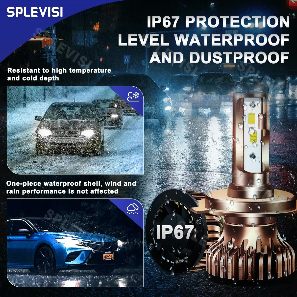 6000K белые мотоциклетные светодиодные лампы для фар CSP чипы мотоцикла Honda 1983 CX650T A -