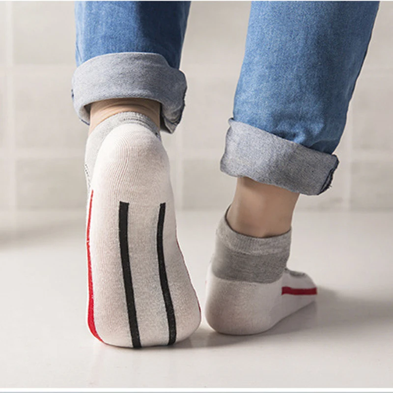 6pairs Funny Canvas Shoes Patterned Socks Summer Cotton Casual Boat Socks College Vintage Couples Short Ankle Socks Man &women